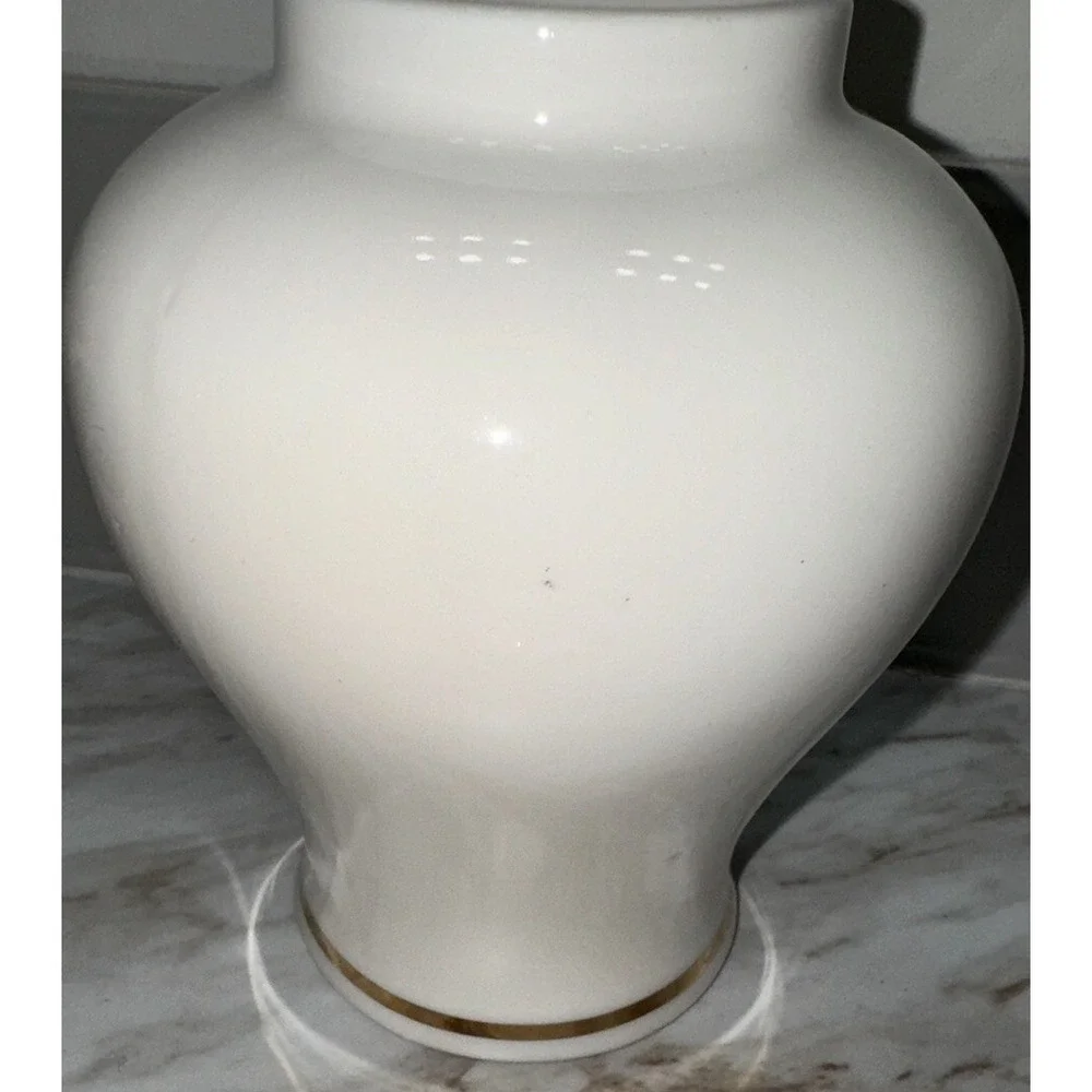 Vintage 60s Lidded Ginger Jar Urn‎ Jay Fine China Japan 8